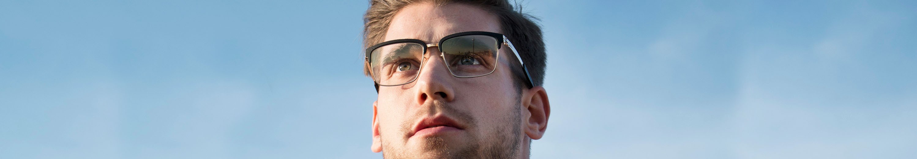 Browline Eyeglasses for Men