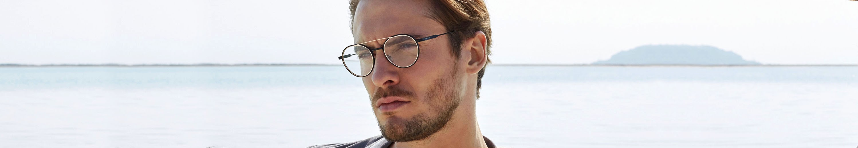 Round Eyeglasses for Men