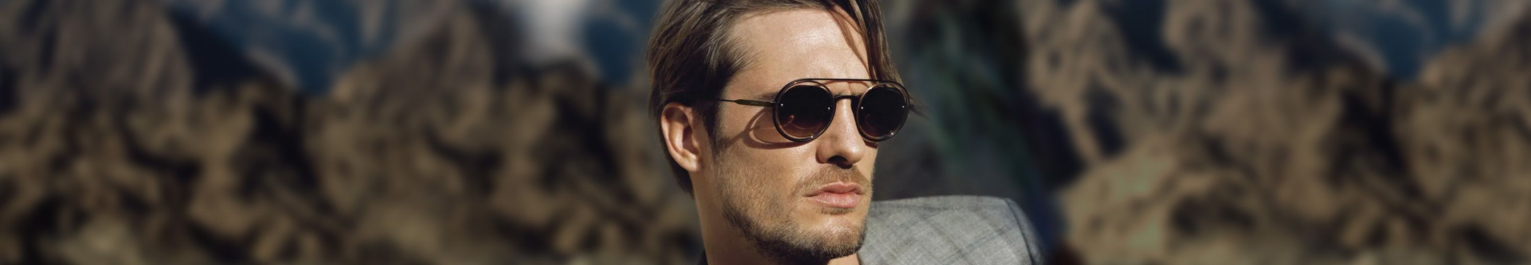 Men's Round Sunglasses