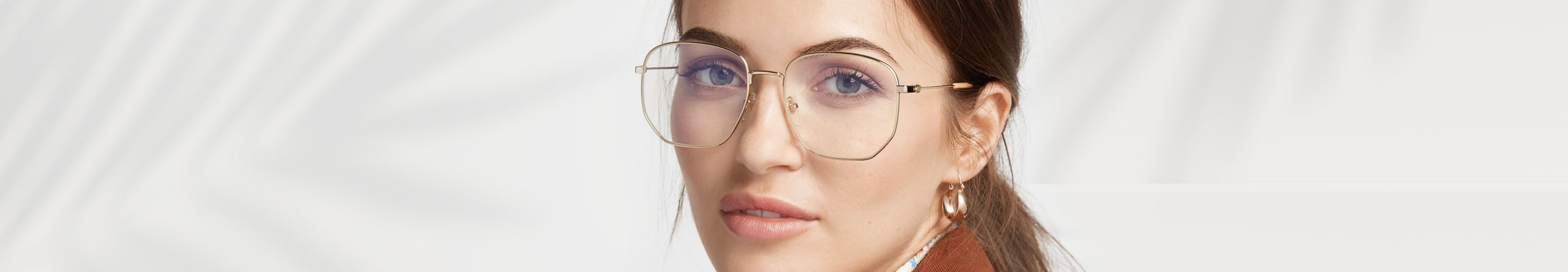 Geometric Eyeglasses Frame for Women