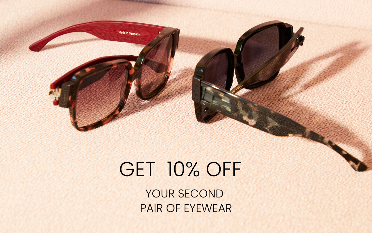 Get  10% Off  Second Pair Of Eyewear