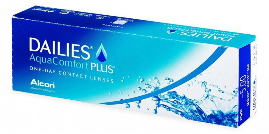 Dailies™ - Daily Disposable AquaComfort Plus Contact Lenses (30 Pack)