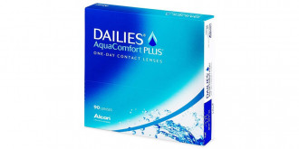 Dailies™ - Daily Disposable AquaComfort Plus Contact Lenses (90 Pack)