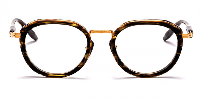 Akoni™ Camera AF 409B 49 - Dark Tortoise/Brushed Gold