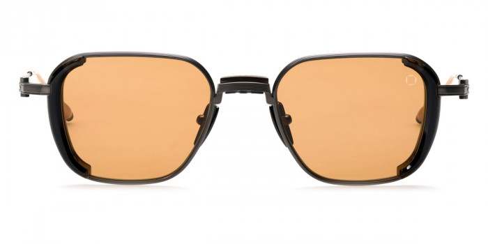 Akoni™ Eclipse 513B 49 - Crystal Black/Brushed Black with Brushed 12k Gold