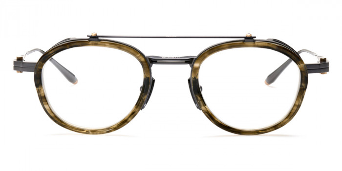 Akoni™ Infinity Rx 512C 46 - Green Tortoise Swirl/Black Iron with Dark Gray