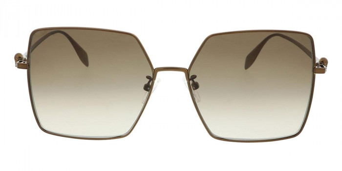 サングラス ALEXANDER MCQUEEN Woman Sunglasses Brown AM0427S 003 Alexander McQueen™ Women's Sunglasses - Page 5 | EyeOns.com
