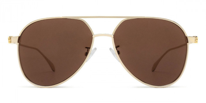 25SS new/alexander mcqueen AM0481Sロゴサングラス Sunglasses Alexander McQueen AM0481S 004 Sunglasses - US
