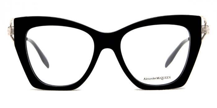ALEXANDER MCQUEEN キャットアイフレムメカネ AM0512O 003 Alexander McQueen™ AM0376O Cat-Eye Eyeglasses | EyeOns.com