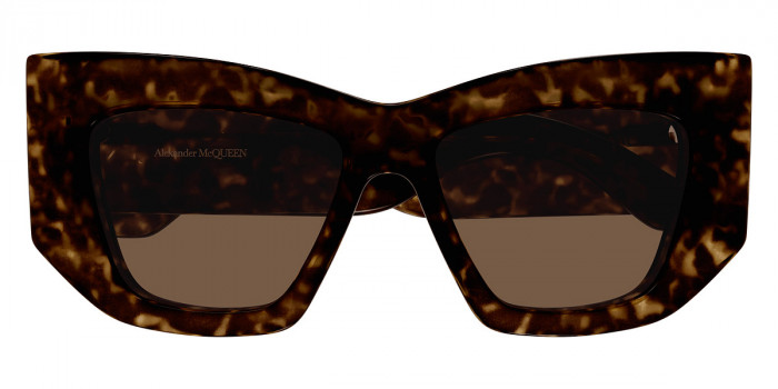 Alexander McQueen™ AM0448S 002 53 - Havana
