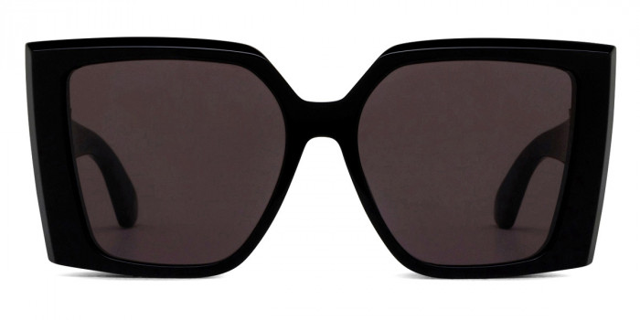 ALEXANDER MCQUEEN スクエアフレムサンクラス AM0483S 002 Alexander Mcqueen AM0483S Square Sunglasses | Fashion Eyewear US