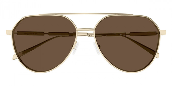 Alexander McQueen™ AM0478S 002 59 - Gold