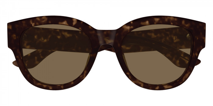 Alexander McQueen™ AM0509SA 002 55 - Havana