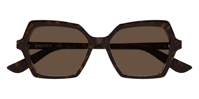Alexander McQueen™ AM0537S 002 54 - Havana