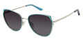 Teal Silver / Gray Rose Gradient Polarized