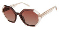 Dark Rose / Brown Gradient Polarized