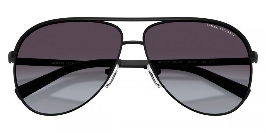 Color: Matte Black (60008G) - Armani Exchange AX200260008G61