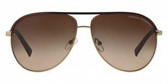 Color: Light Gold/Dark Brown (601013) - Armani Exchange AX200260101361