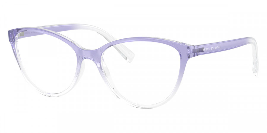 Color: Shiny Lilac Gradient Crystal (8323) - Armani Exchange AX3053832353