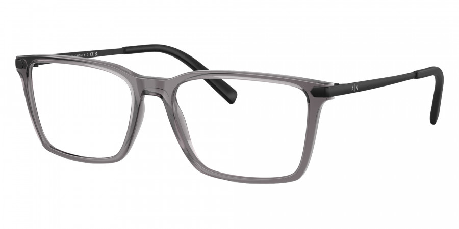Color: Shiny Transparent Gray (8239) - ARMANI EXCHANGE AX3077823954