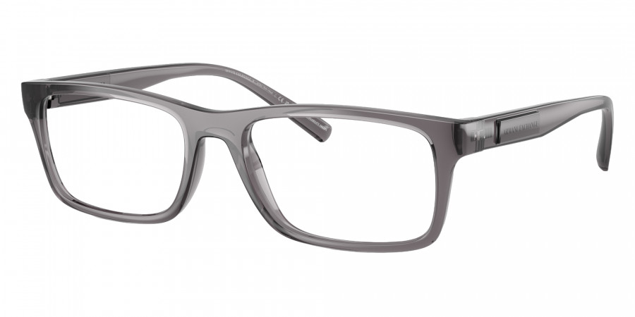 Color: Shiny Transparent Gray (8239) - ARMANI EXCHANGE AX3115823955