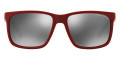 Red / Mirrored Silver