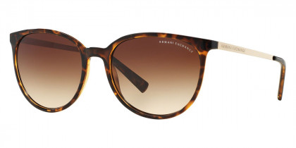 Color: Shiny Havana (803713) - Armani Exchange AX4048SF80371356