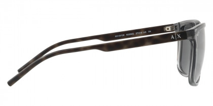 Color: Shiny Gray (82396G) - Armani Exchange AX4070S82396G57