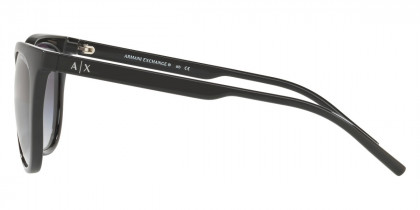 Color: Black (81588G) - Armani Exchange AX4072SF81588G55