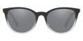 Black / Transparent Smoke / Light Gray Mirrored Black