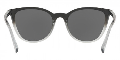 Color: Black/Transparent Smoke (82556G) - Armani Exchange AX4077S82556G55