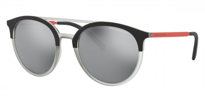 Color: Black (80296G) - Armani Exchange AX4092S80296G53
