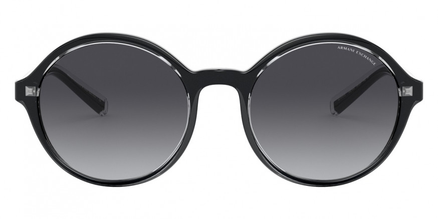 Color: Black (83218G) - Armani Exchange AX4101S83218G55