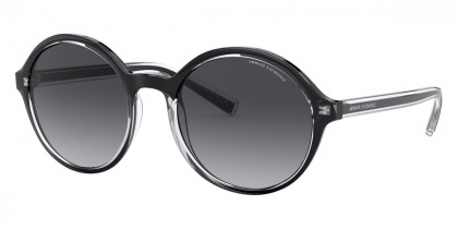 Color: Black (83218G) - Armani Exchange AX4101S83218G55
