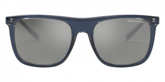 Color: Shiny Blue (83206G) - Armani Exchange AX4102SF83206G57