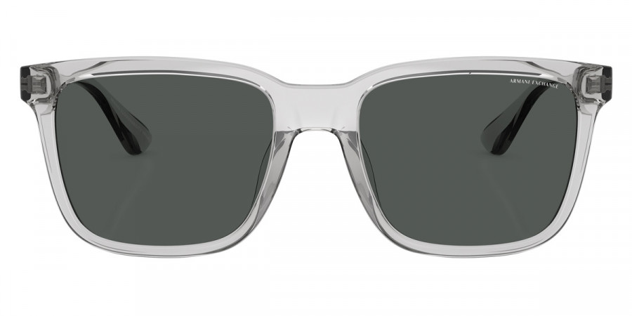 Armani Exchange™ AX4112SU 823987 55 - Shiny Transparent Gray