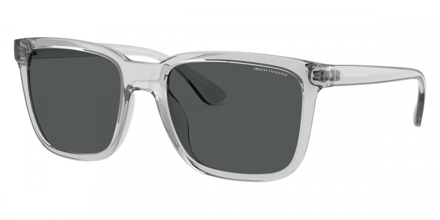 Color: Shiny Transparent Gray (823987) - Armani Exchange AX4112SU82398755