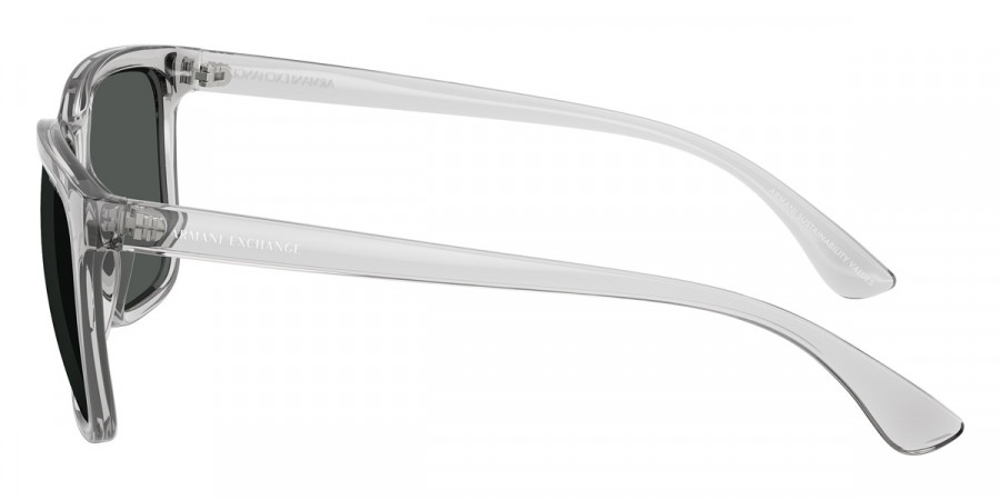 Color: Shiny Transparent Gray (823987) - Armani Exchange AX4112SU82398755