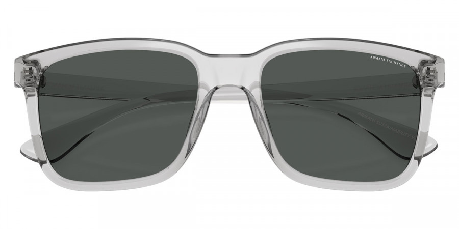Color: Shiny Transparent Gray (823987) - Armani Exchange AX4112SU82398755