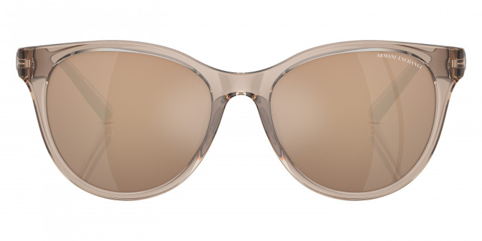 ARMANI EXCHANGE™ AX4144SU 83447P 54 - Shiny Transparent Brown