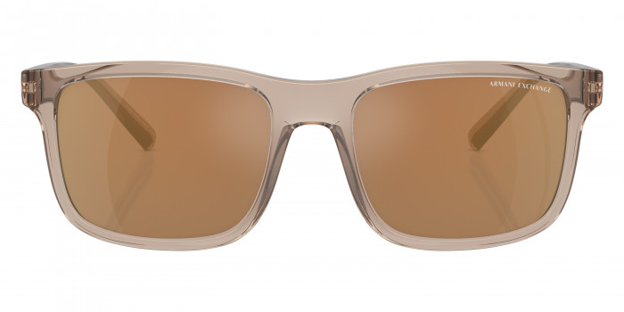 ARMANI EXCHANGE™ AX4145S 83445A 57 - Shiny Transparent Brown