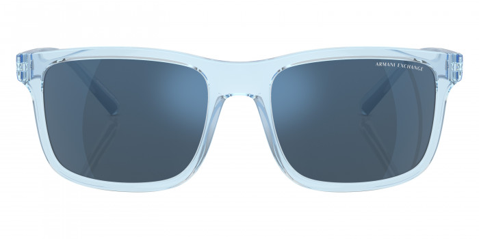 ARMANI EXCHANGE™ AX4145S 834555 57 - Shiny Transparent Blue