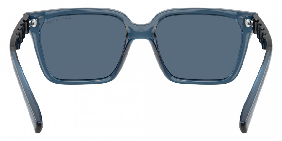 Color: Shiny Transparent Blue (840180) - ARMANI EXCHANGE AX4147S84018056