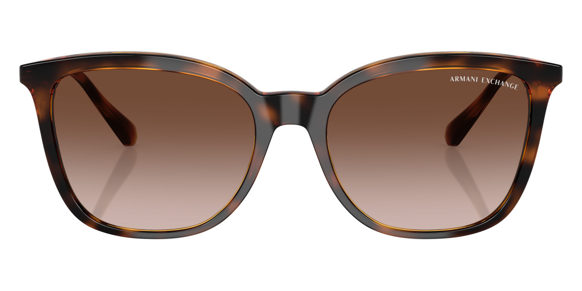 Armani Exchange™ AX4151S 821313 55 Shiny Havana/Gold Sunglasses