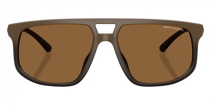 ARMANI EXCHANGE™ AX4161SU 839173 58 - Matte Brown Gradient