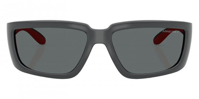 ARNETTE™ AN4355 Taggit 284181 62 - Dark Gray/Red Rubber