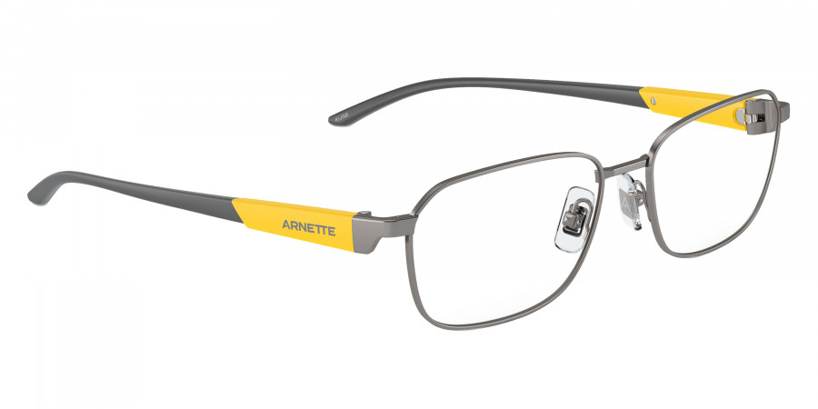 Color: Matte Gunmetal/Matte Yellow/Matte Dark Gray (745) - Arnette AN613774555