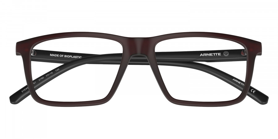 Color: Matte Transparent Red/Matte Black (2780) - Arnette AN7197278053