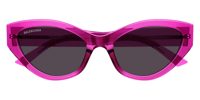 【関税&送料込】Balenciaga Fuchsia Acetate Bossy Cat Sunglas Balenciaga™ BB0306S Cat-Eye Sunglasses | EyeOns.com