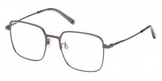 Color: Shiny Gunmetal/Red and White/Transparent Gray (008) - Bally BY5063-H00854